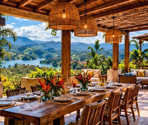 Illustrative Colombian countryside